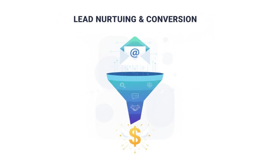 7 Proven Steps to Build a High-Converting Nurture Email Sequence (Drip, Drip, Convert) 1 nurture email sequence automation drip campaign showing lead conversion process