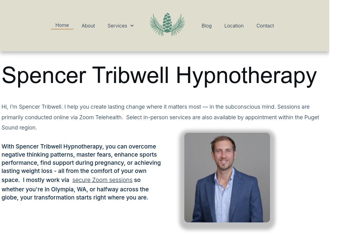 Portfolio 6 Spencer Tribwell Hypnotherapy