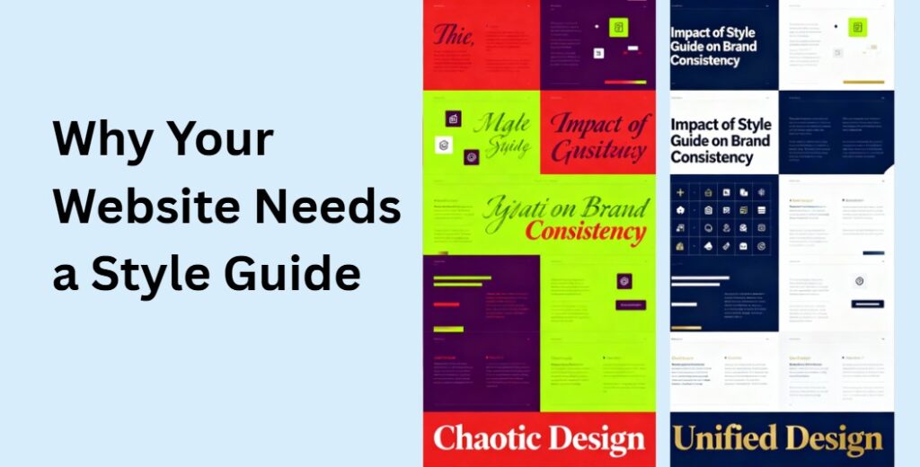 7 Reasons Your Website Needs a Website Style Guide (Fast Framework Inside) 1 Website style guide visual showing organized design elements and brand consistency.