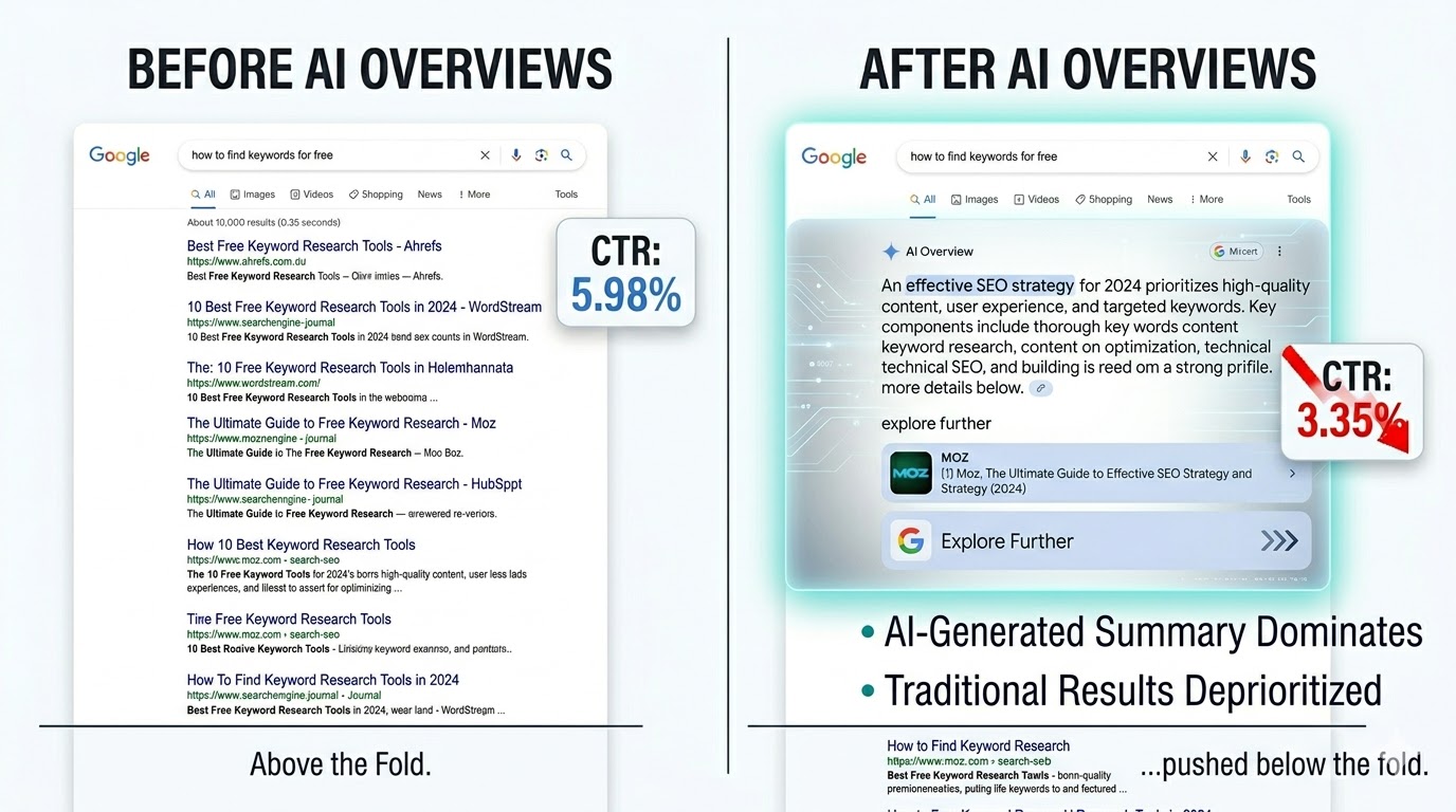 Keyword research for beginners using free tools like Google Keyword Planner and AnswerThePublic
